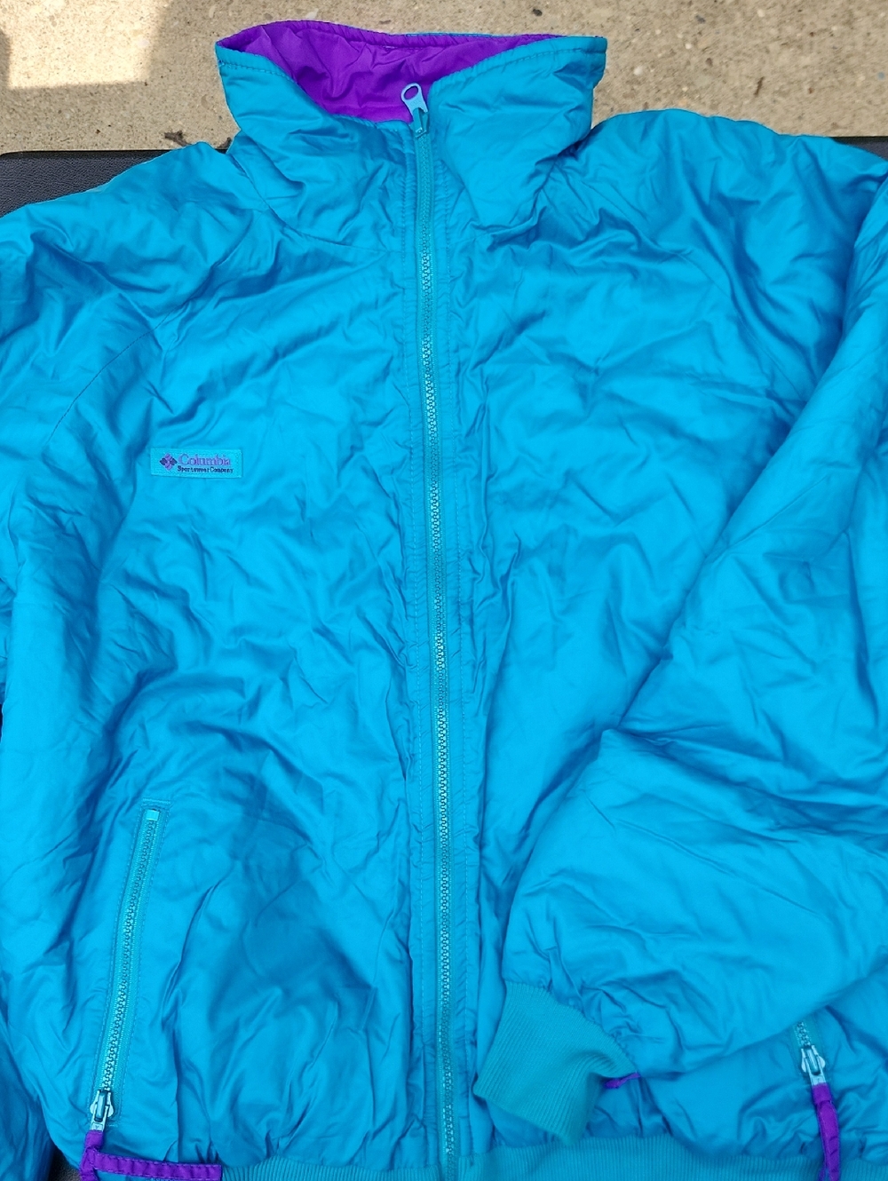 Columbia Vintage Reversible Puff Jacket